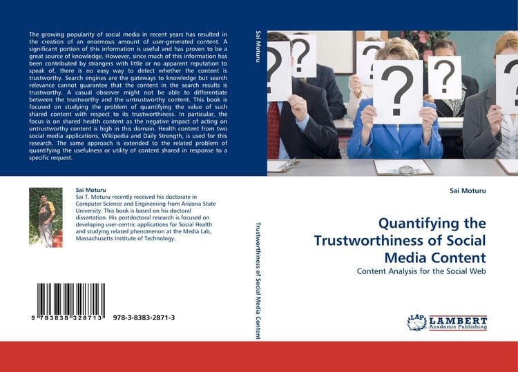Produktbild: Quantifying the Trustworthiness of Social Media Content