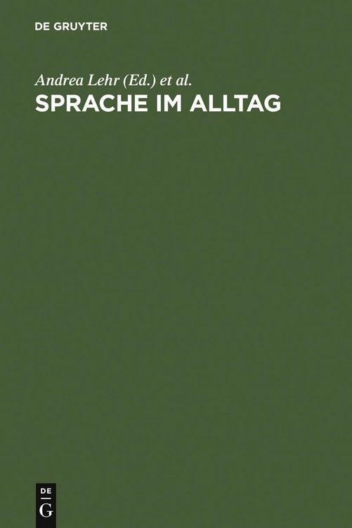 Produktbild: Sprache im Alltag