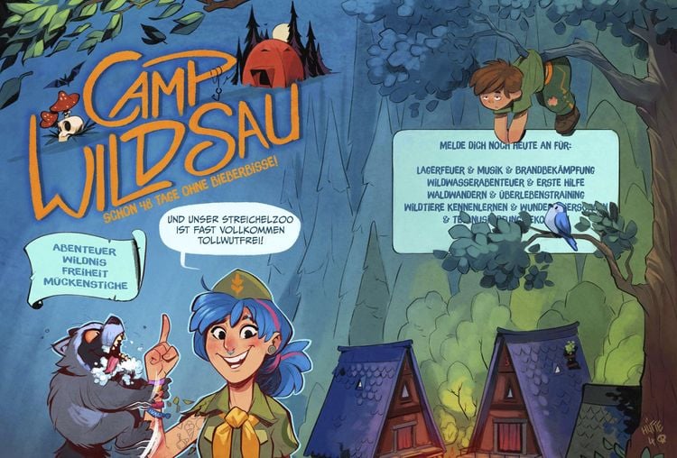 Produktbild: Die schlimmsten Ferien der Welt (Band 1) &ndash; Und geregnet hat's auch noch!