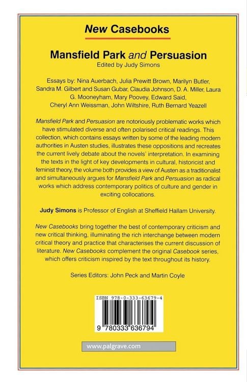 Produktbild: Mansfield Park and Persuasion