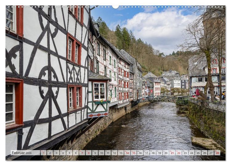Produktbild: Monschau Impressionen (hochwertiger Premium Wandkalender 2026 DIN A2 quer), Kunstdruck in Hochglanz
