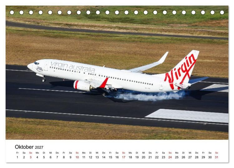 Produktbild: From Above - Die etwas andere Perspektive auf Flugzeuge (Tischkalender 2027 DIN A5 quer), CALVENDO Monatskalender