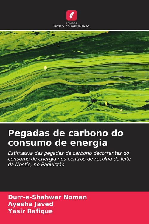 Produktbild: Pegadas de carbono do consumo de energia