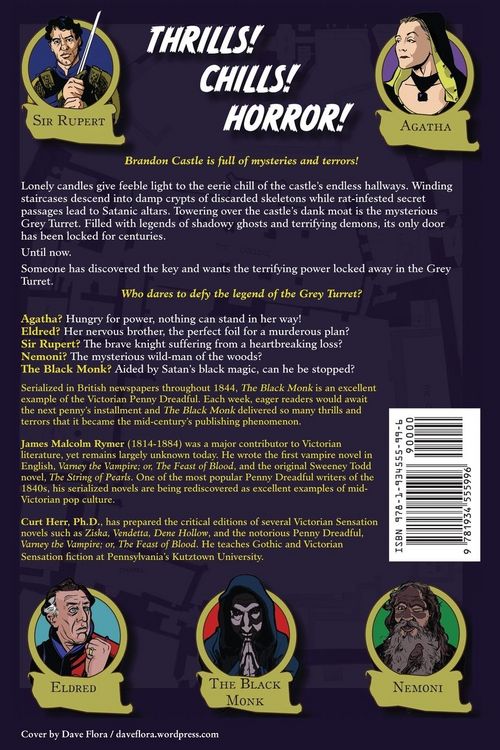 Produktbild: The Black Monk; Or, the Secret of the Grey Turret (Valancourt Classics)