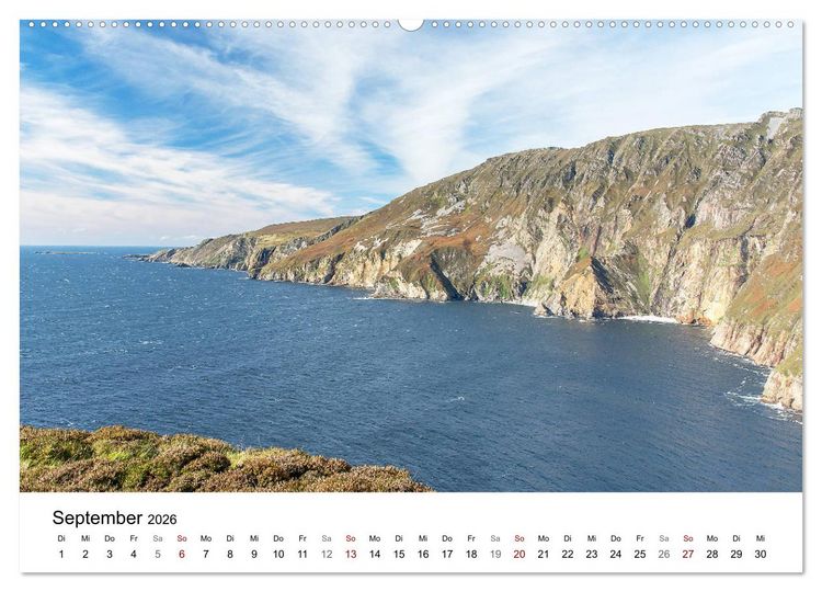 Produktbild: Irlands wilder Nordwesten, zwischen Galway und Fanad Head Lighthouse (Wandkalender 2026 DIN A2 quer), CALVENDO Monatskalender