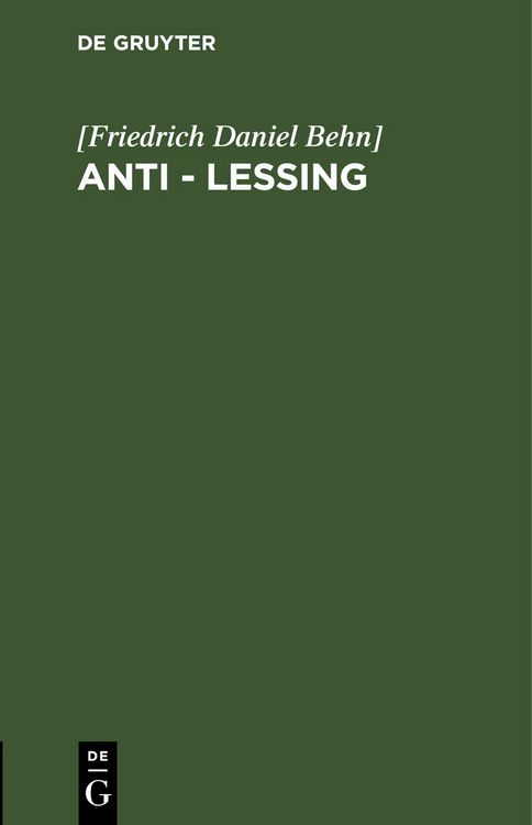 Produktbild: Anti - Le&szlig;ing
