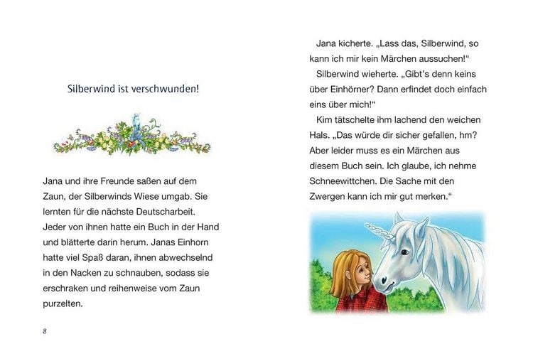 Produktbild: Silberwind, das wei&szlig;e Einhorn (Band 6) - Das geheime Zauberschloss