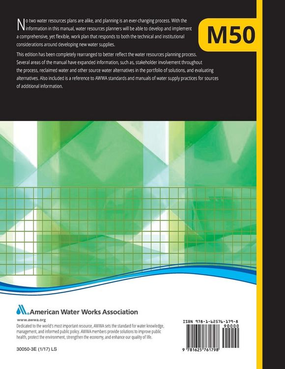 Produktbild: M50 Water Resources Planning, Third Edition