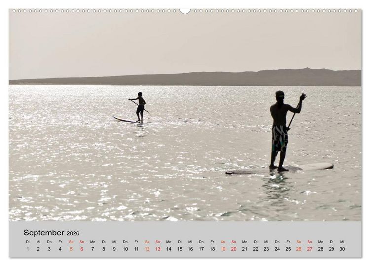 Produktbild: Boa Vista - Perle der Kapverden (hochwertiger Premium Wandkalender 2026 DIN A2 quer), Kunstdruck in Hochglanz