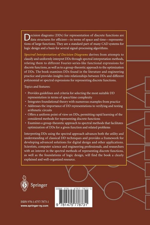 Produktbild: Spectral Interpretation of Decision Diagrams