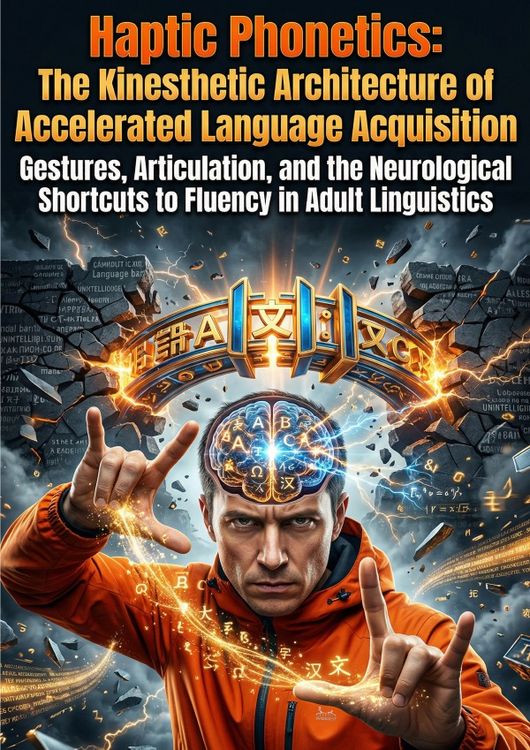 Produktbild: Haptic Phonetics: The Kinesthetic Architecture of Accelerated Language Acquisition