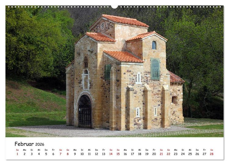 Produktbild: Nordspanien (hochwertiger Premium Wandkalender 2026 DIN A2 quer), Kunstdruck in Hochglanz