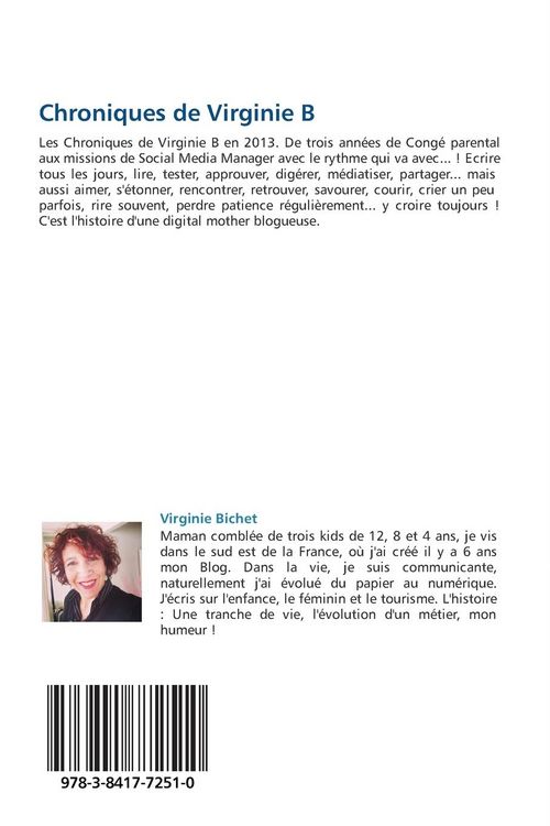 Produktbild: Chroniques de Virginie B