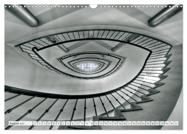 Produktbild: Treppenh&auml;user architektonische Kunstwerke (Wandkalender 2027 DIN A3 quer), CALVENDO Monatskalender