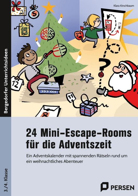 Produktbild: 24 Mini-Escape-Rooms f&uuml;r die Adventszeit - GS