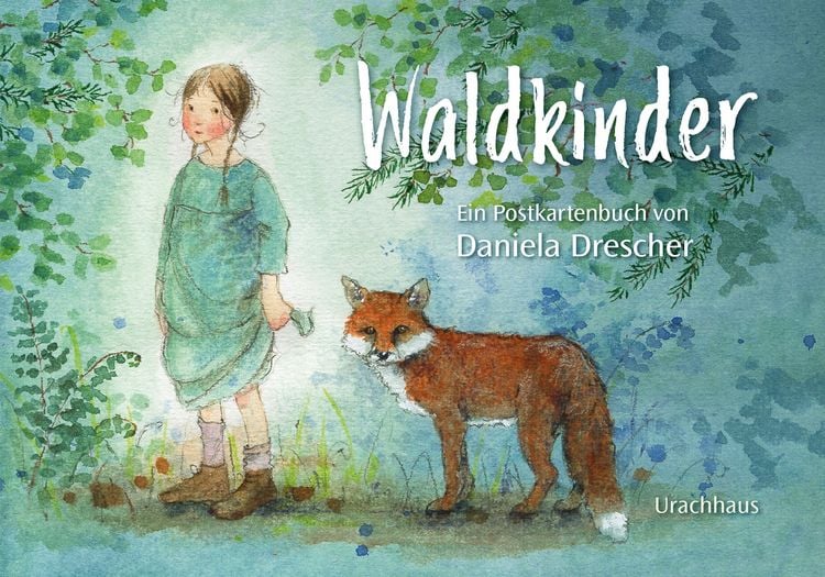 Produktbild: Postkartenbuch &raquo;Waldkinder&laquo;