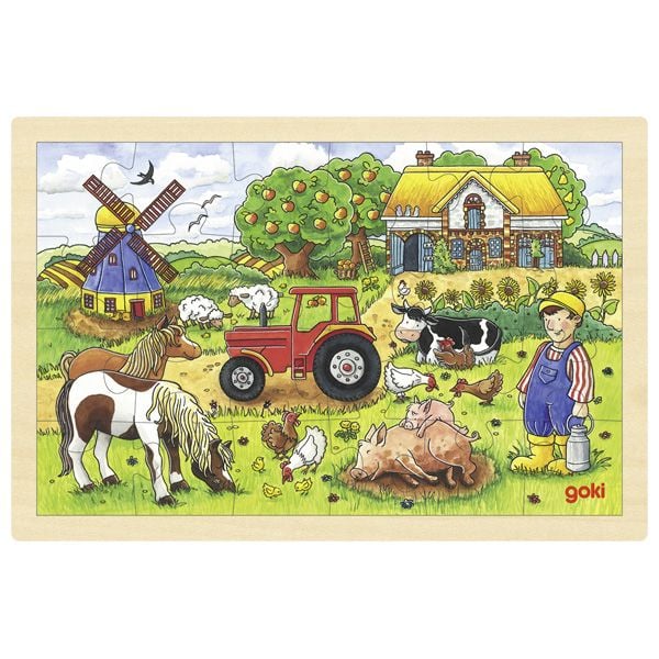 Produktbild: Einlegepuzzle M&uuml;llers Farm