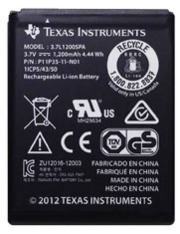 Produktbild: TEXAS INSTRUMENTS Akku, 3,7 V / 1200 mAh wiederaufladbar