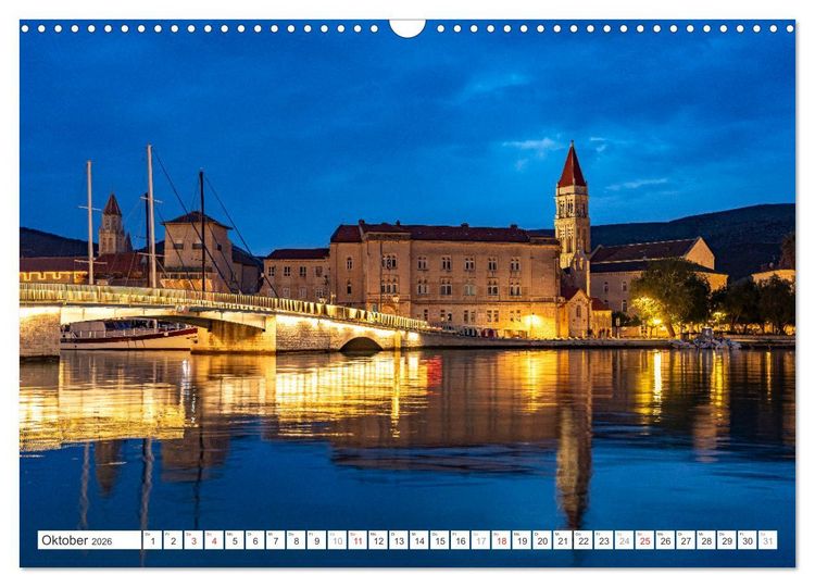 Produktbild: Kroatien - Welterbe Trogir (Wandkalender 2026 DIN A3 quer), CALVENDO Monatskalender