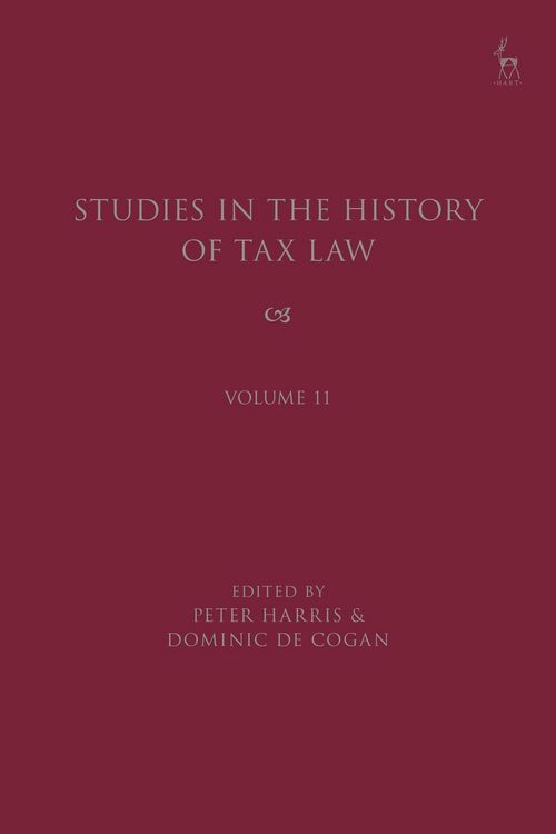 Produktbild: Studies in the History of Tax Law, Volume 11