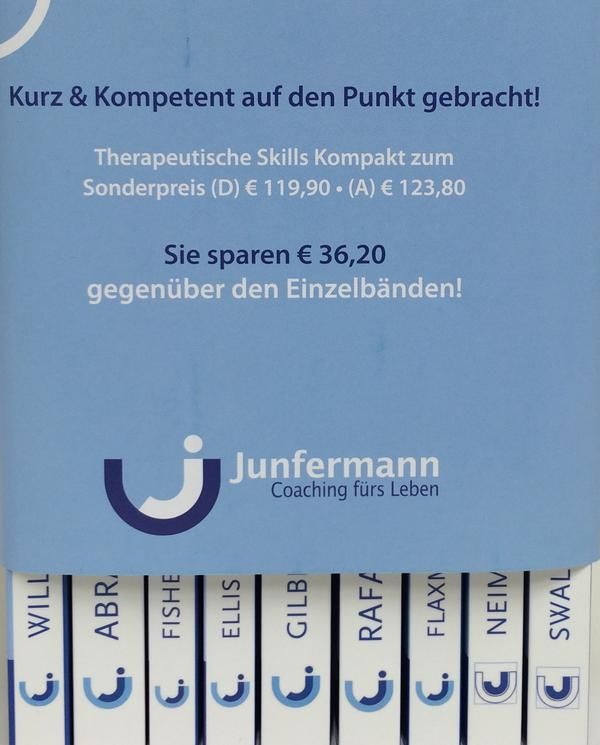 Produktbild: Therapeutische Skills kompakt Band 1-9