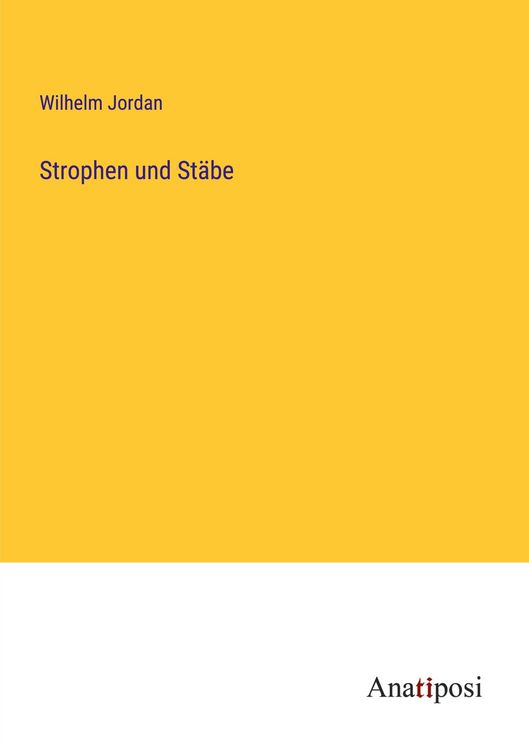 Produktbild: Strophen und St&auml;be