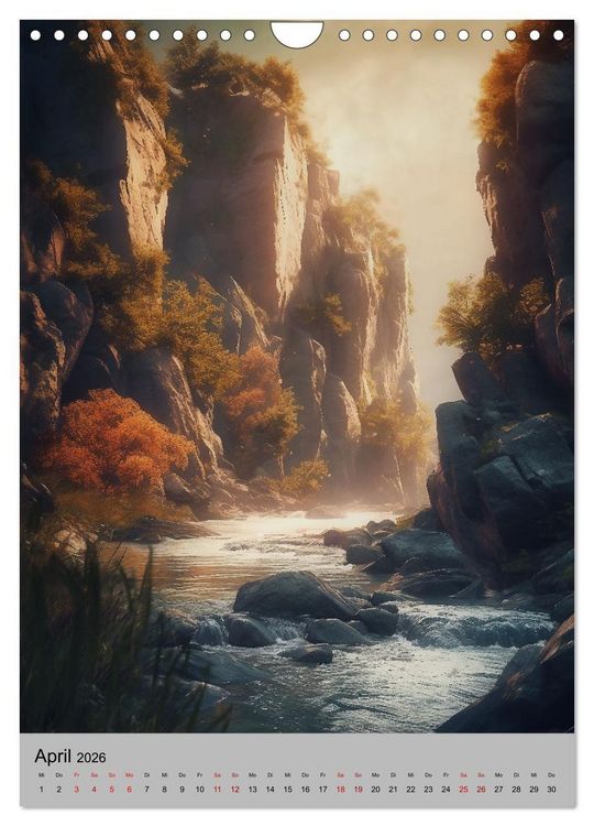 Produktbild: Von der Sch&ouml;nheit des Wassers (Wandkalender 2026 DIN A4 hoch), CALVENDO Monatskalender
