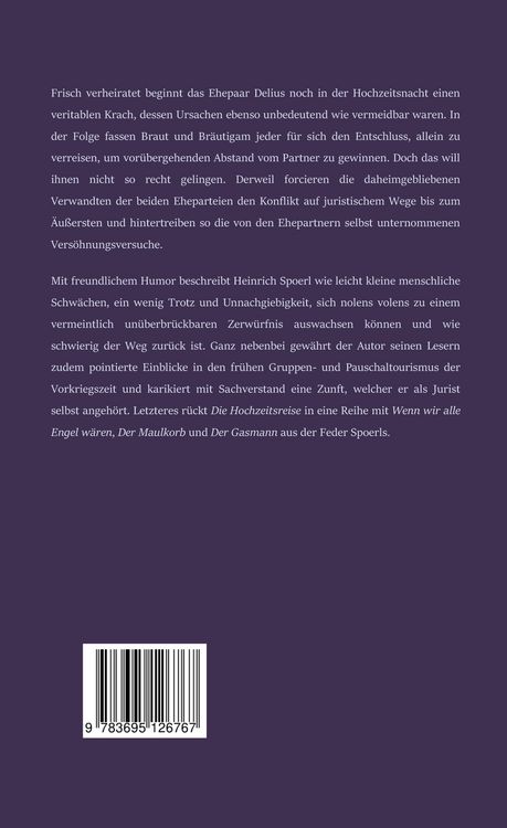 Produktbild: Die Hochzeitsreise