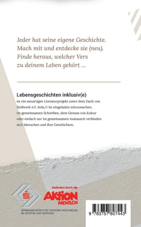 Produktbild: Lebensgeschichten inklusiv(e)