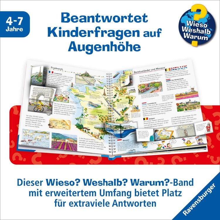 Produktbild: Wieso? Weshalb? Warum? Sonderband - Mein erster Europa-Atlas