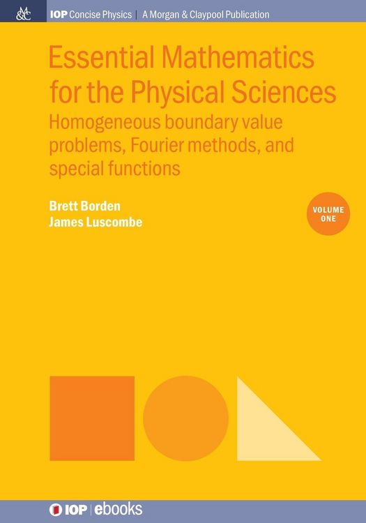 Produktbild: Essential Mathematics for the Physical Sciences