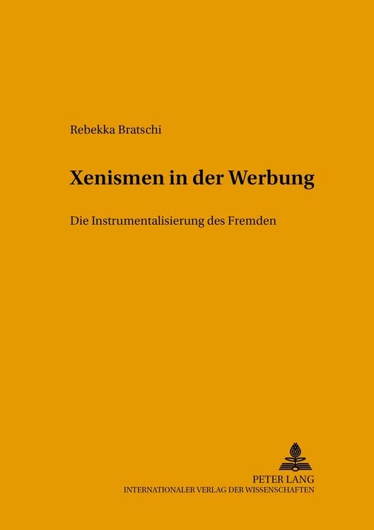 Produktbild: Xenismen in der Werbung