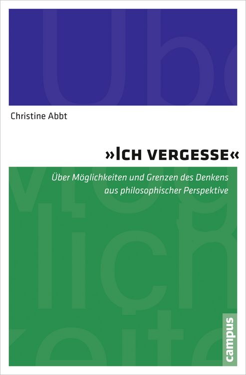 Produktbild: Ich vergesse