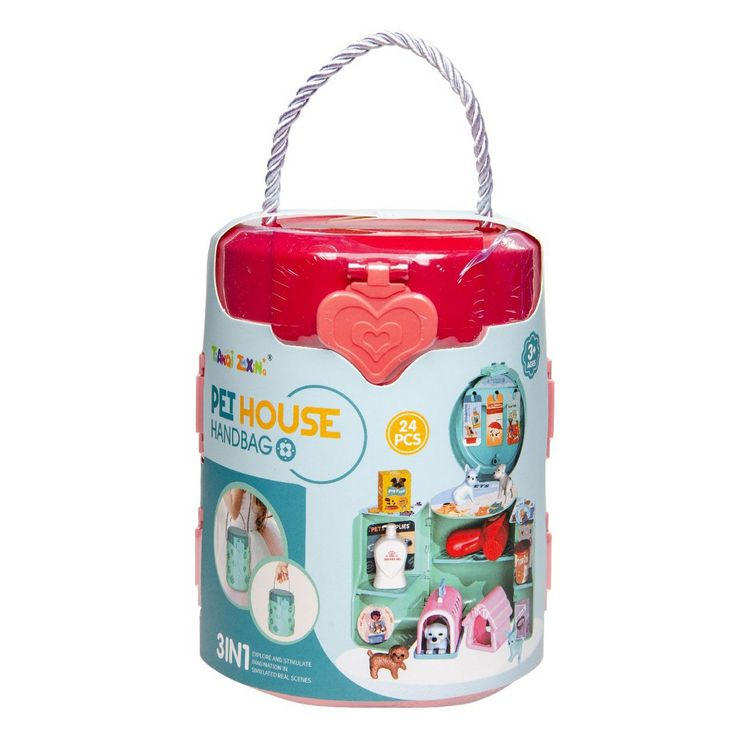 Produktbild: Spielset Pet House Handtasche 24 Teile