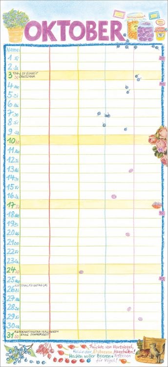 Produktbild: Gabi Kohwagner Unser Familienkalender 2027