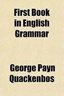 Produktbild: First Book in English Grammar
