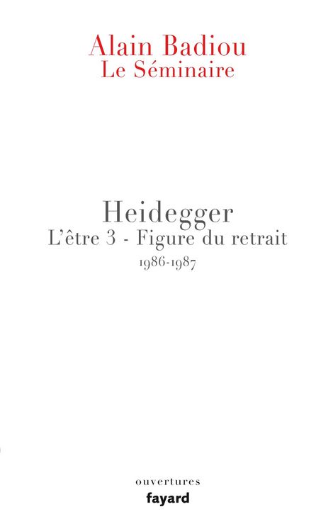 Produktbild: Le S&eacute;minaire - Heidegger