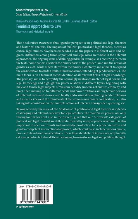 Produktbild: Feminist Approaches to Law