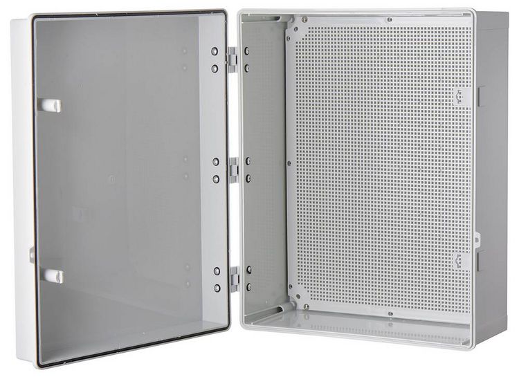 Produktbild: TRU COMPONENTS TC-PSC-40x50x20 Schaltschrank 400 x 500 x 200 ABS Hellgrau 1St.