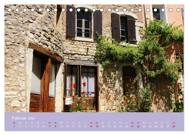 Produktbild: Die Farben der Provence... und der Duft des Lavendels... (Tischkalender 2026 DIN A5 quer), CALVENDO Monatskalender