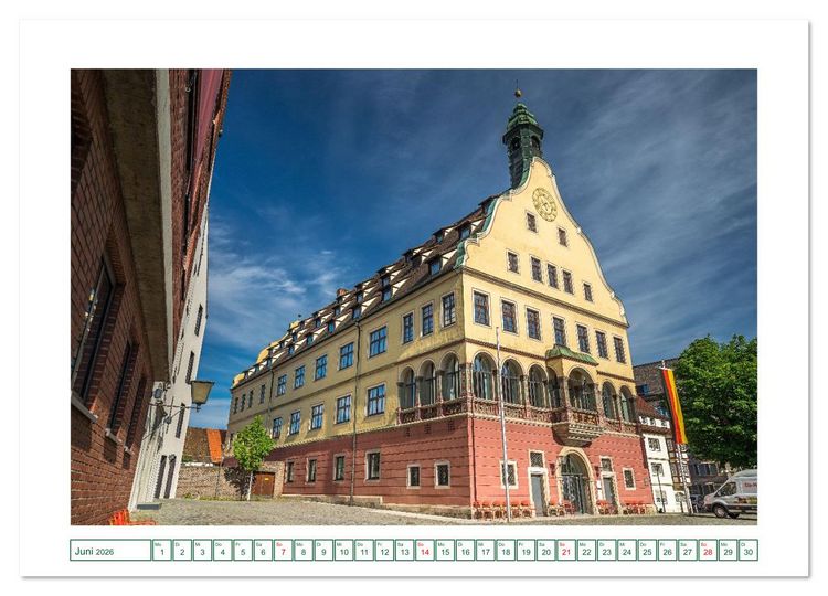 Produktbild: Ulm - H&uuml;bsche Gro&szlig;stadt an der Donau (Wandkalender 2026 DIN A2 quer), CALVENDO Monatskalender