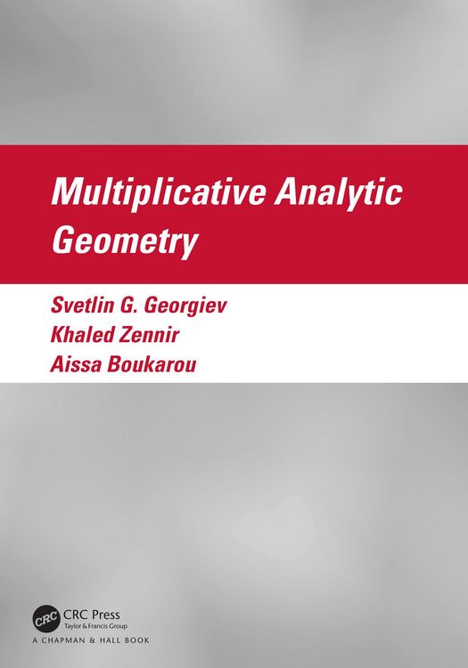 Produktbild: Multiplicative Analytic Geometry
