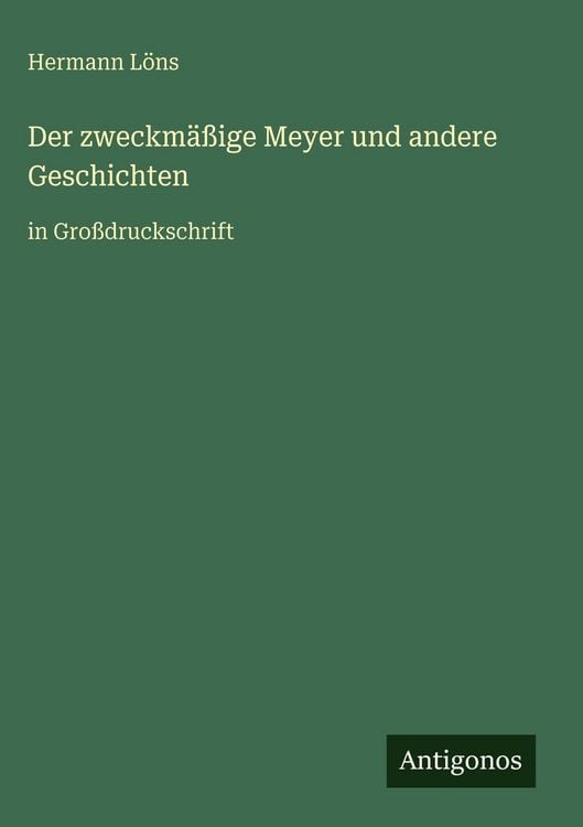 Produktbild: Der zweckm&auml;&szlig;ige Meyer und andere Geschichten