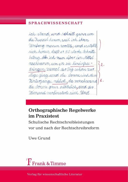 Produktbild: Orthographische Regelwerke im Praxistest