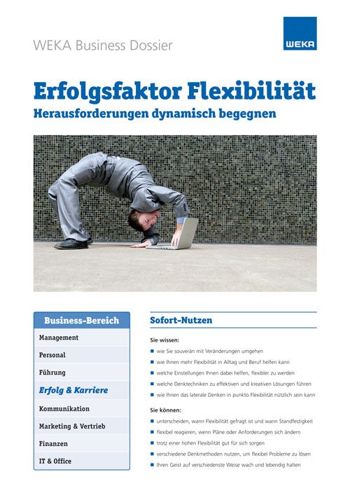 Produktbild: Erfolgsfaktor Flexibilit&auml;t