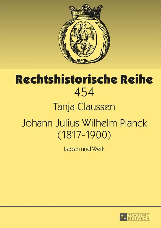 Produktbild: Johann Julius Wilhelm Planck (1817&ndash;1900)