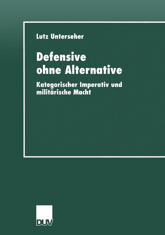 Produktbild: Defensive ohne Alternative
