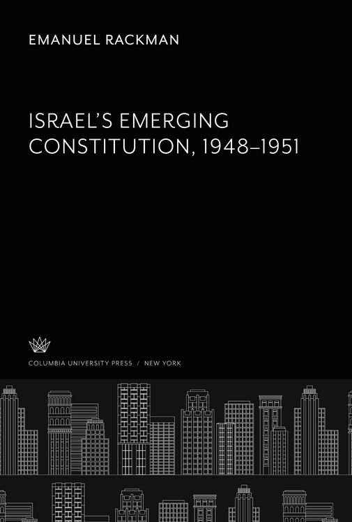 Produktbild: Israel'S Emerging Constitution 1948-51