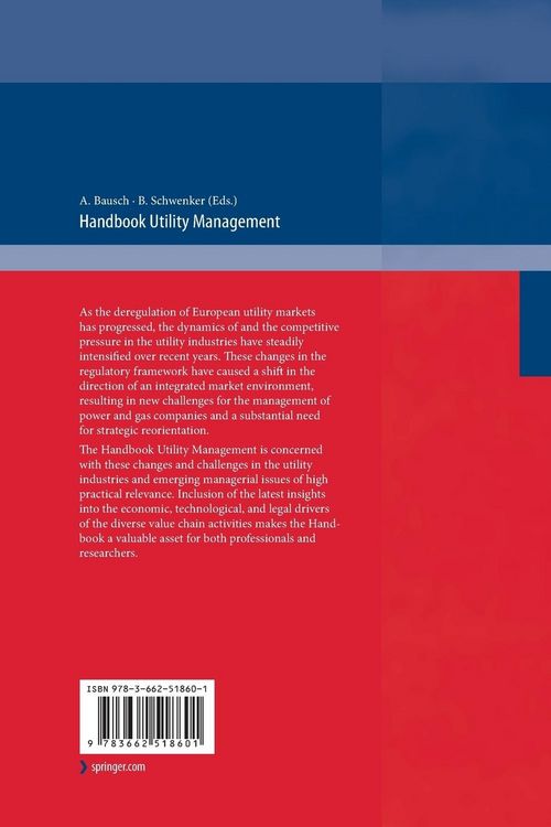 Produktbild: Handbook Utility Management