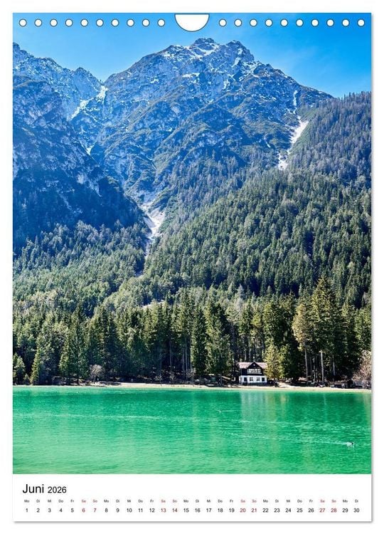 Produktbild: S&uuml;d-Tirol in stimmungsvollen Bildern (Wandkalender 2026 DIN A4 hoch), CALVENDO Monatskalender
